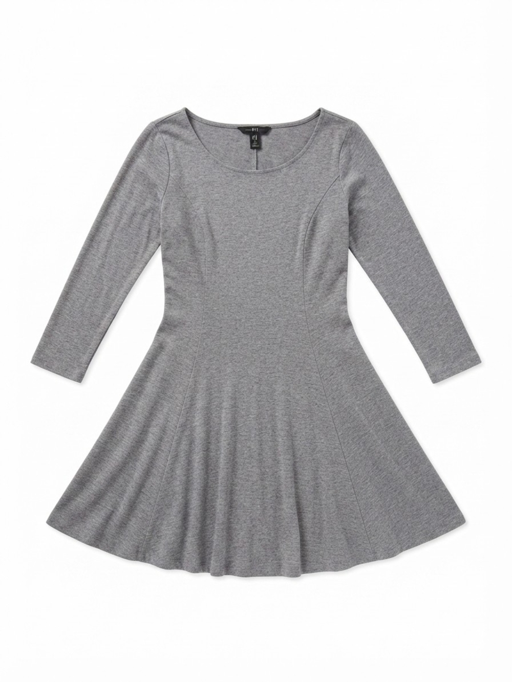 Forever 21 Girls Gray Fit-and-Flare Dress